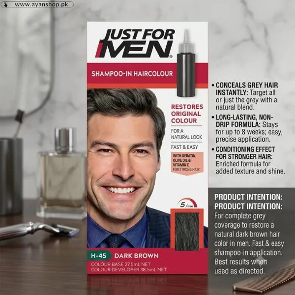 Hair Color Shampoo For Men