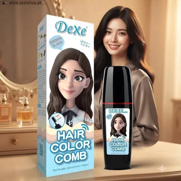 Dexe Black Brown Hair Shampoo   