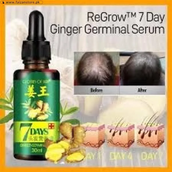 7 Days spray Hair Growth Germinal Oil In Pakistan