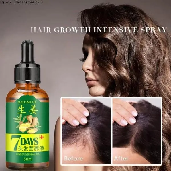 7 Days spray Hair Growth Germinal Oil In Pakistan image 2