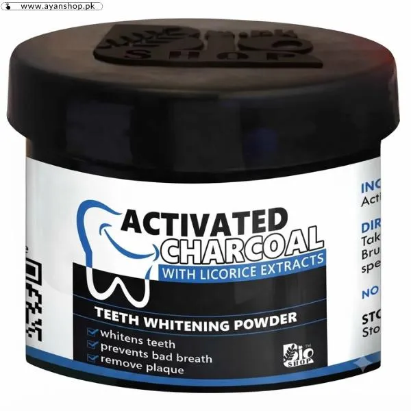 Activated Charcoal Teeth Powder image 2