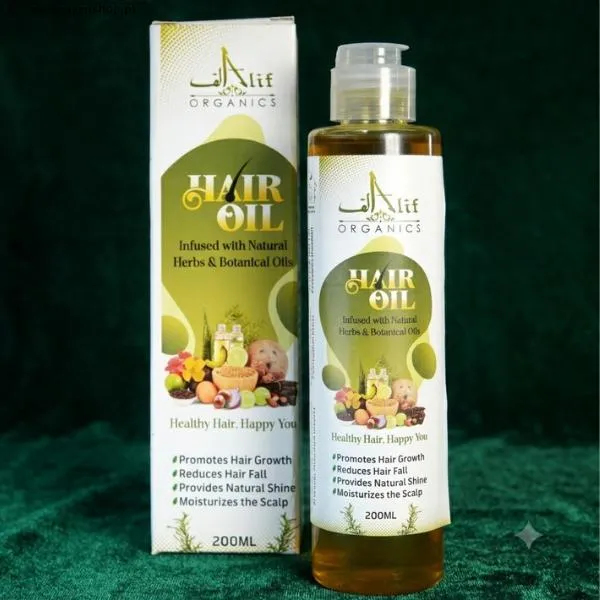 Alif Ahlam Organic Hair Oil  image 2