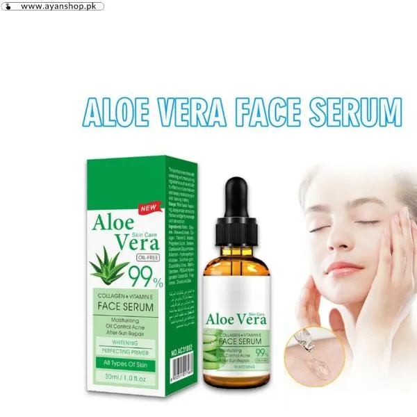 Aloe Vera Moisturizing Face Serum image 2