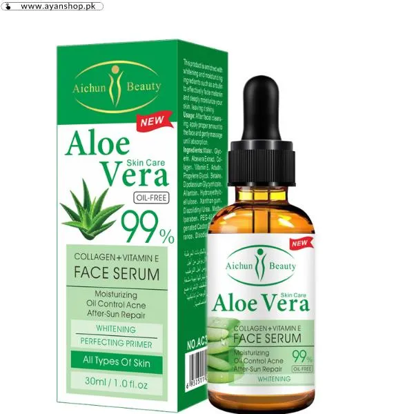 Aloe Vera Moisturizing Face Serum image 3
