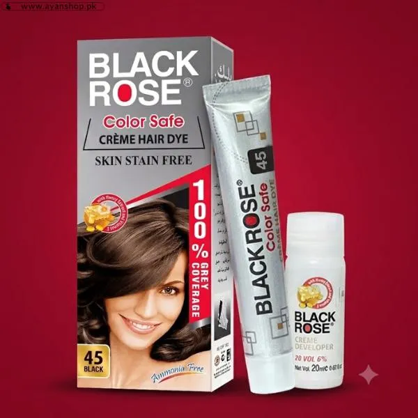 Black Rose Safe Hair Color image 2