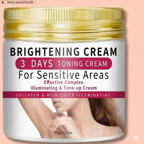 Brightening 3 Days Toning Cream For Sensitive Areas image 2