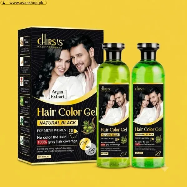 Chirs Professional Hair Color Gel image 2