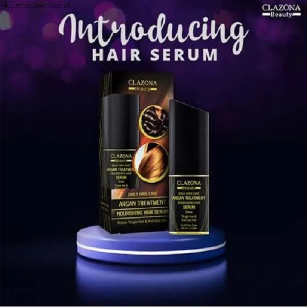 Clazona Beauty Argan Treatment Nourishing Hair Serum image 2