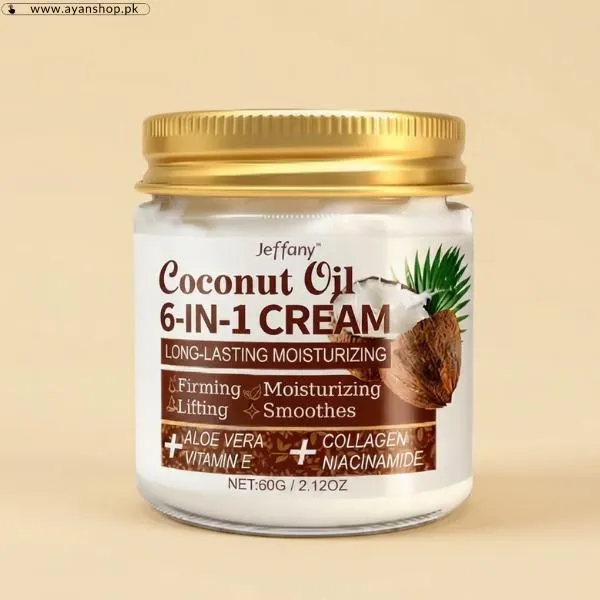 Coconut Oil 6 In 1 Face  Cream image 2