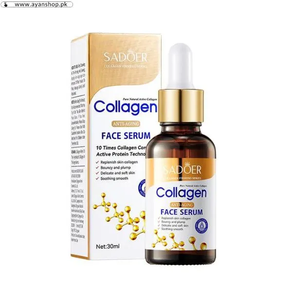 Collagen Anti Aging Face Serum image 3