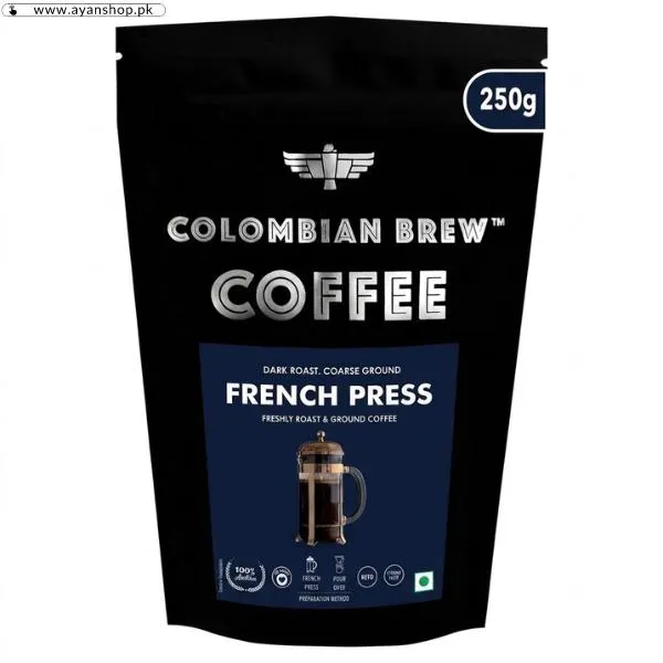 Colombian Brew Arabica French Press Coffee image 2
