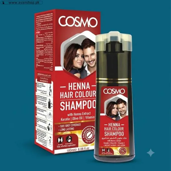 Cosmo Henna Hair Colour Shampoo image 2