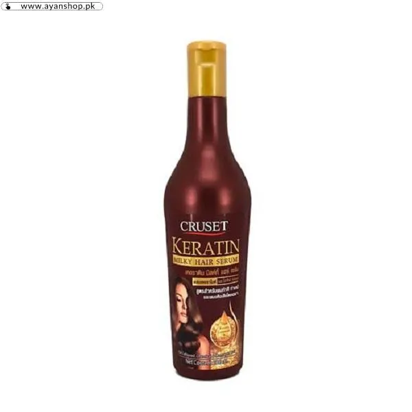 Cruset Keratin Milky Hair Serum image 3