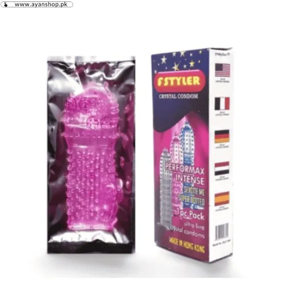 Crystal Silicon Reusable Condom In Pakistan image 2