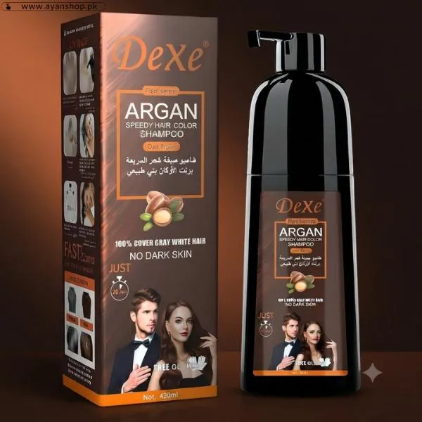 Dexe Argan Speedy Hair Color Shampoo image 2