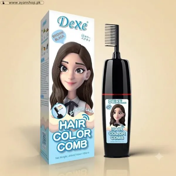 Dexe Black Brown Hair Shampoo    image 2