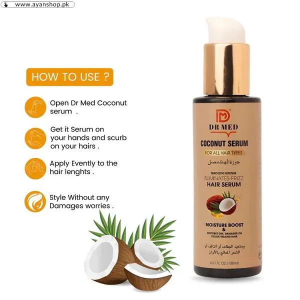 Dr Med Coconut Hair Serum image 2