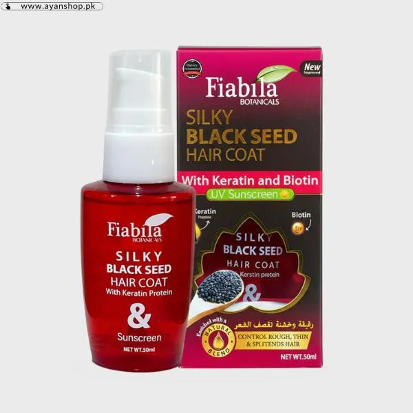 Fiabila Silky Hair Coat Keratin And Biotin Serum image 3