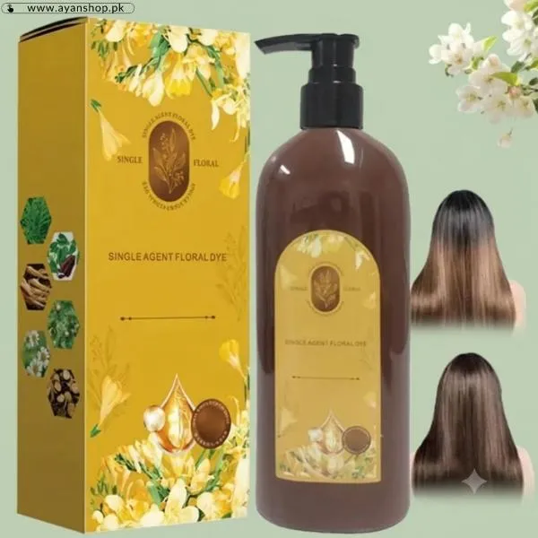 Floral Hair Dye Shampoo image 2