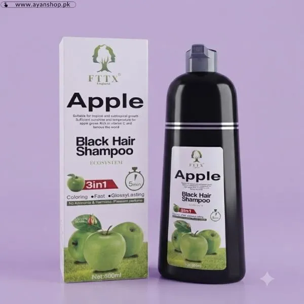 Fttx England Apple Black Hair Shampoo   image 2