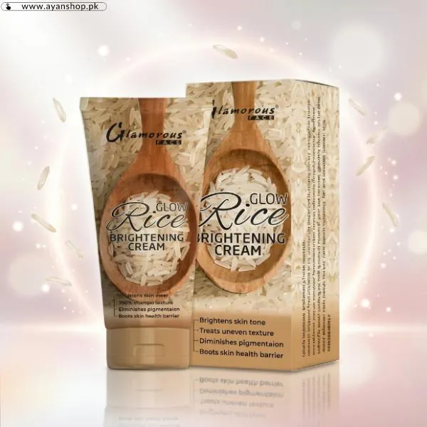 Glamorous Face Glow Rice Brightening Cream image 2