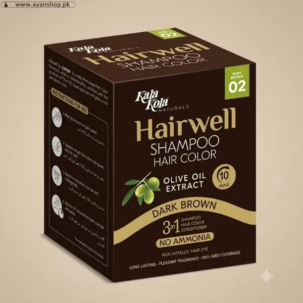 Hairwell Shampoo Hair Color   image 2