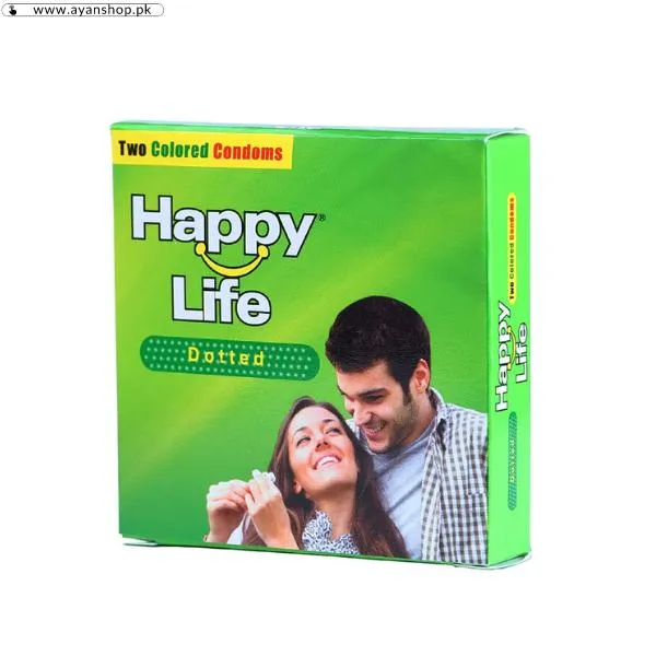 Happy Life Dotted Two Colored image 2