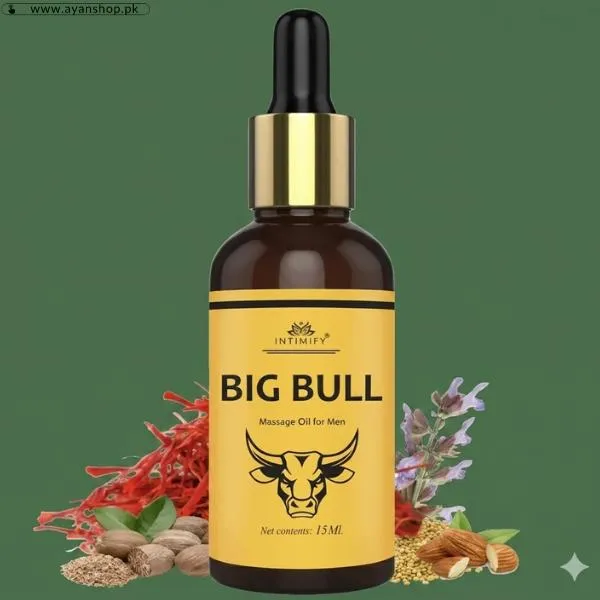 Intimify Big Bull Massage Oil In Pakistan image 2