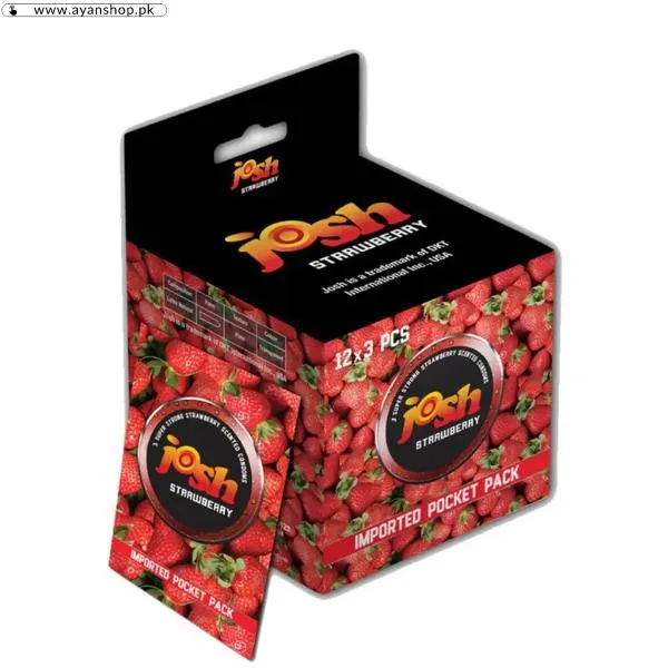 Josh Strawberry Condom Price In Pakistan image 2