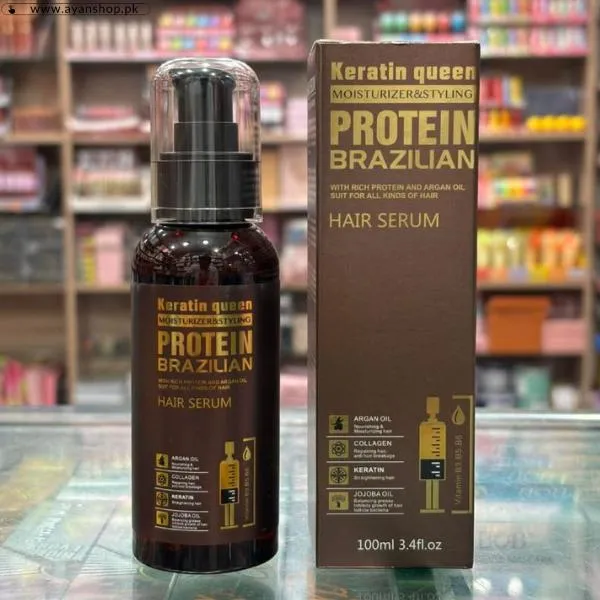 Keratin Queen Protein Brazilian Hair Serum image 2