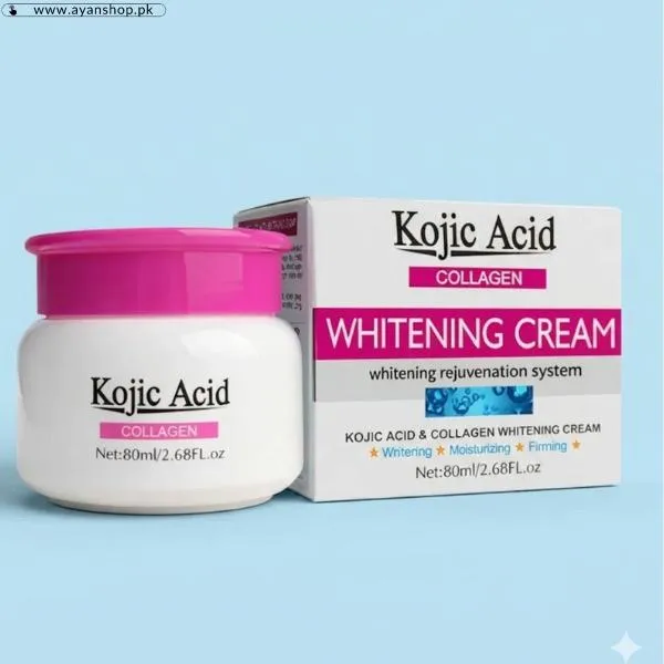 Kojic Acid Collagen Skin Whitening Cream image 2