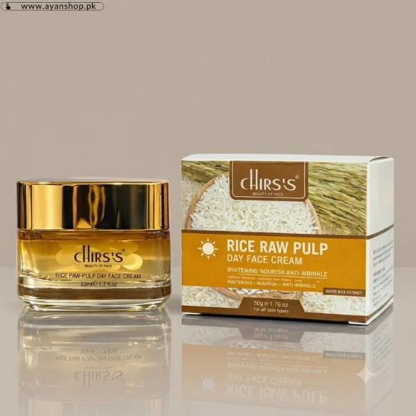 Korean Glass Skin Rice Raw Pulp Day Face Cream image 2