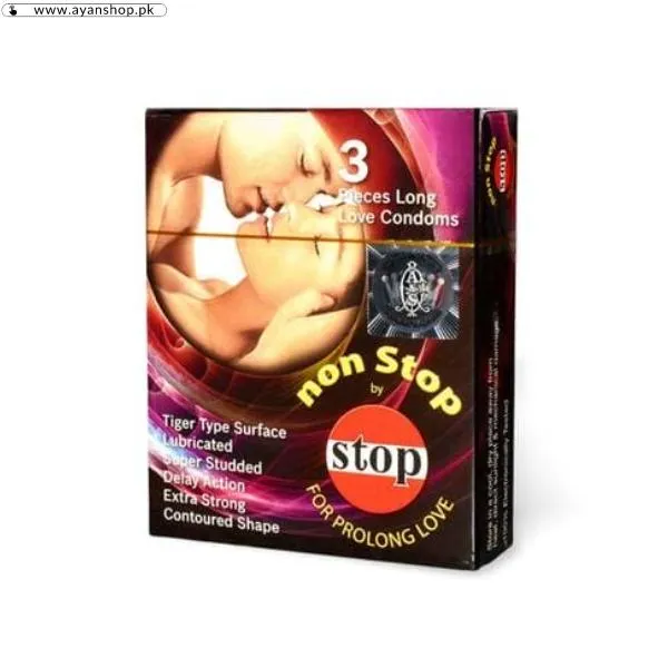 Non Stop Dotted Condoms In Pakistan image 2