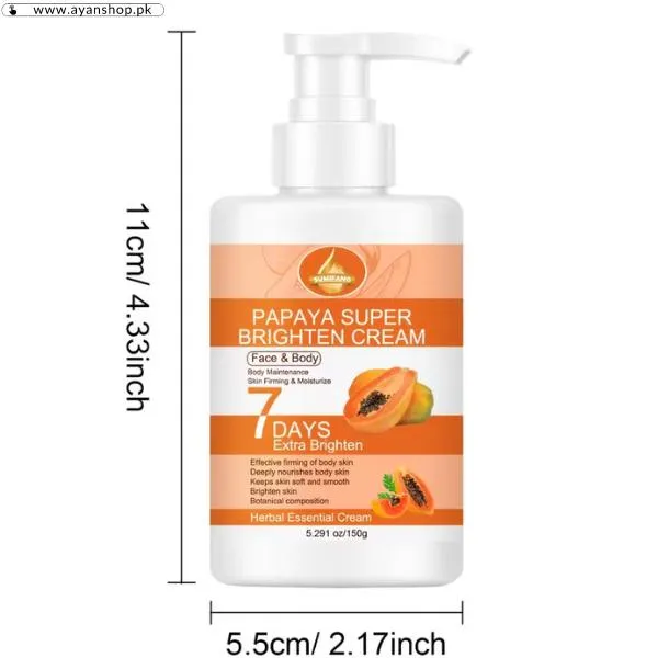 Papaya Super Brightening Cream image 2