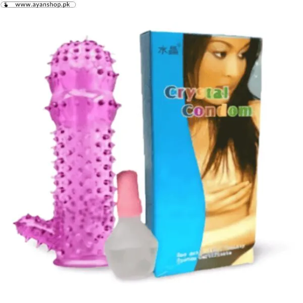 Premium Silicone Crystal Condom In Pakistan image 2