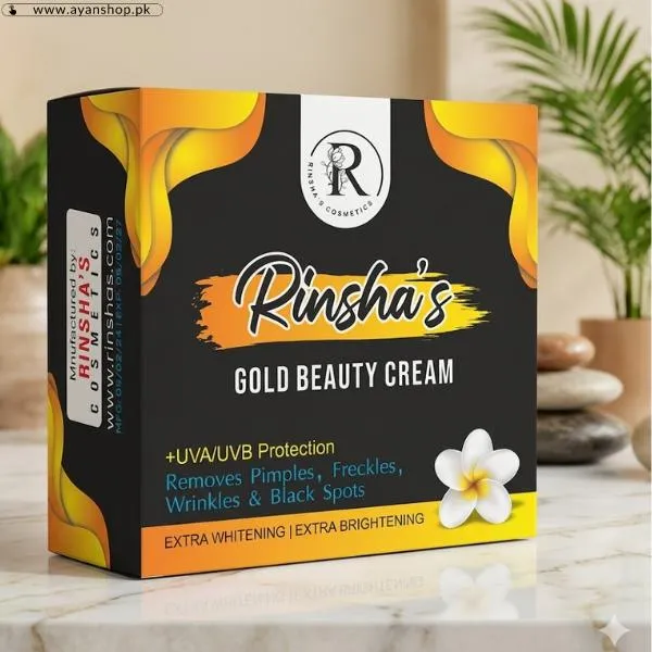 Rinsha Gold Beauty Cream Price In Pakistan image 2
