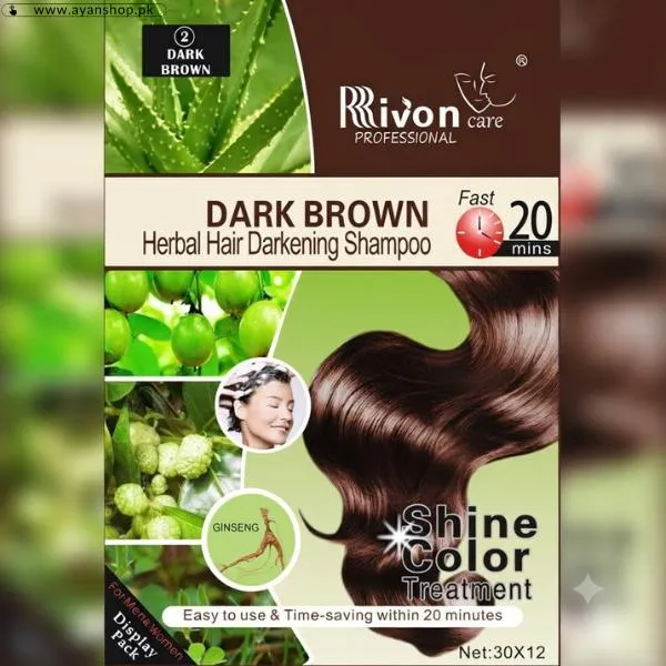 Rivon Herbal Hair Color Shampoo image 2