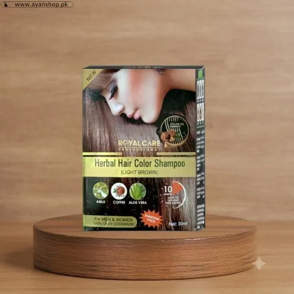 Royal Care Herbal Hair Color Shampoo image 2