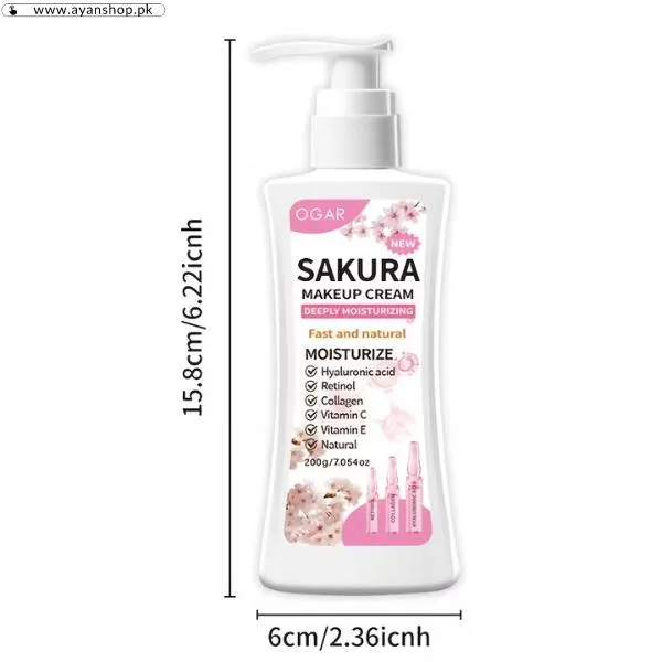 Sakura Makeup Cream image 2