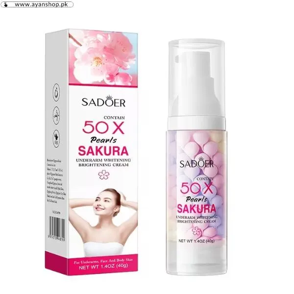 Sakura Pearl Underarm Brightening Cream image 2