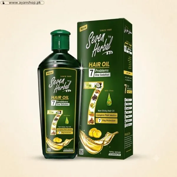 Seven Herbal Hair Oil Pakistan image 2