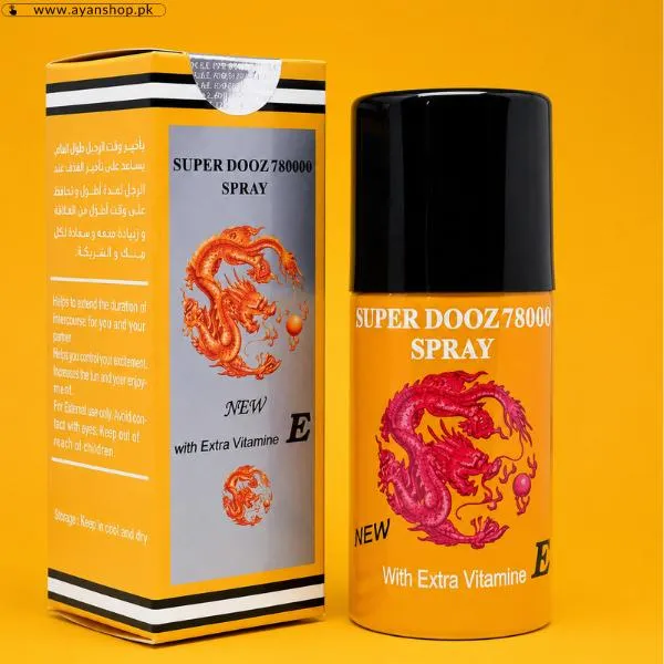 Super Dooz 78000 Delay Spray – Best Male Performance & Stamina Boost Spray image 2