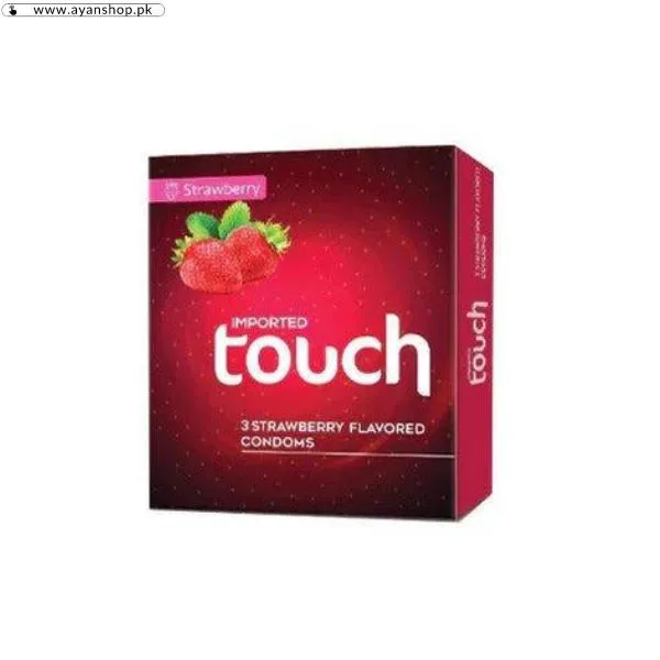 Touch Strawberry Condom In Pakistan image 2