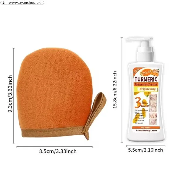 Turmeric Makeup Brightening Cream image 2