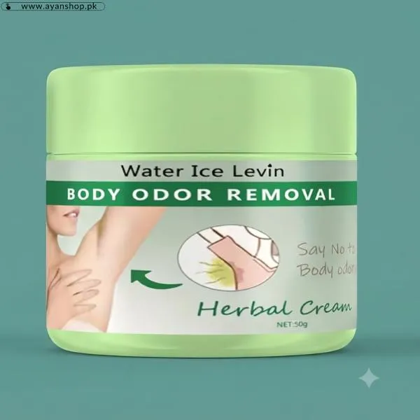 Water Ice Levin Body Odor Removal Herbal Cream  image 2